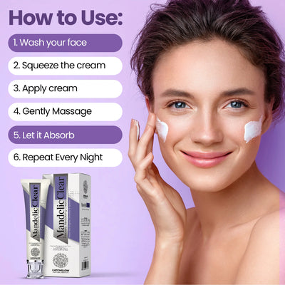 Mandelic Clear Cream Review by Expert – Dark Spots Melasma Freckles Pigmentation Removing Challenge